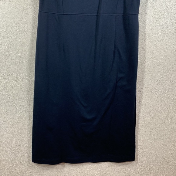 Draper's & Diamonds Black Dress w/Multi-Color Buttons M Petite - Picture 8 of 10